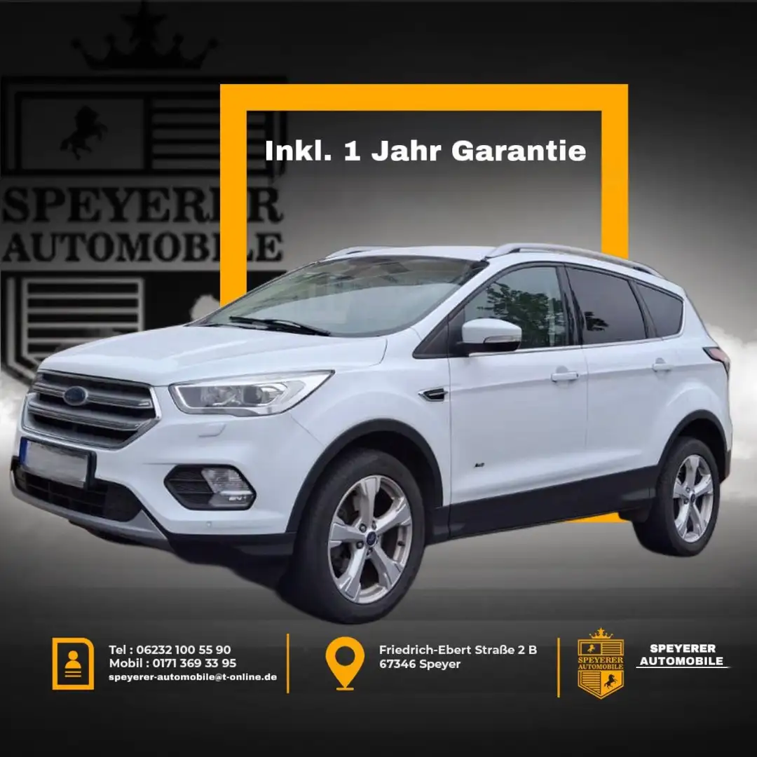 Ford Kuga Titanium|ALLRAD|AUTOMATIK|XENON|NAVI|KAMERA Blanc - 1