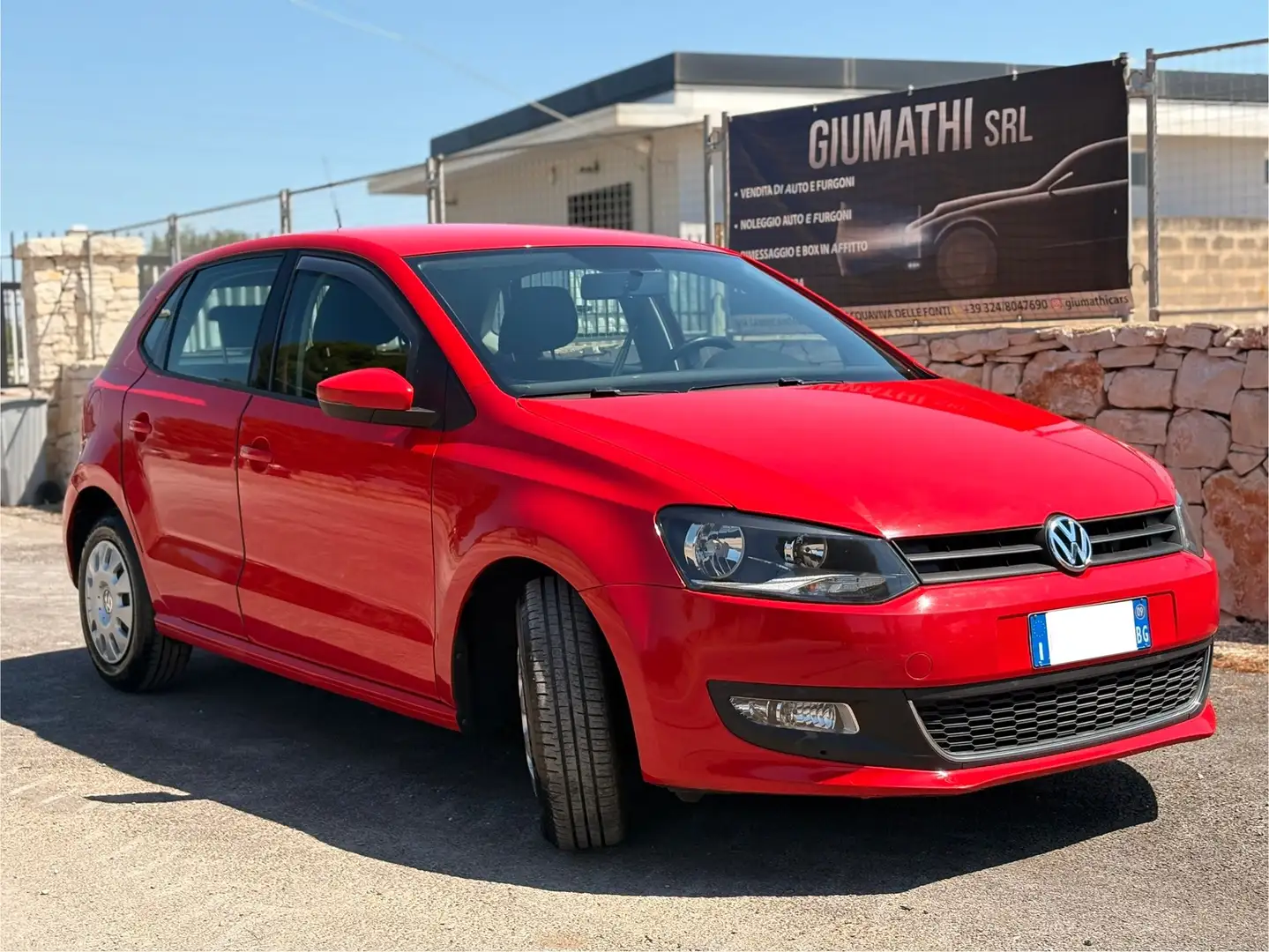 Volkswagen Polo Polo 5p 1.6 tdi Highline 90cv Rosso - 1