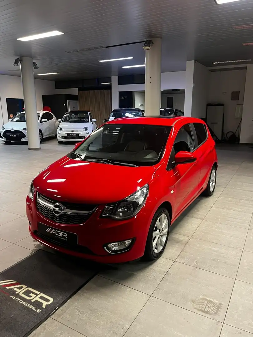 Opel Karl SUPER EQUIPÉE ET GARANTIE Rouge - 1