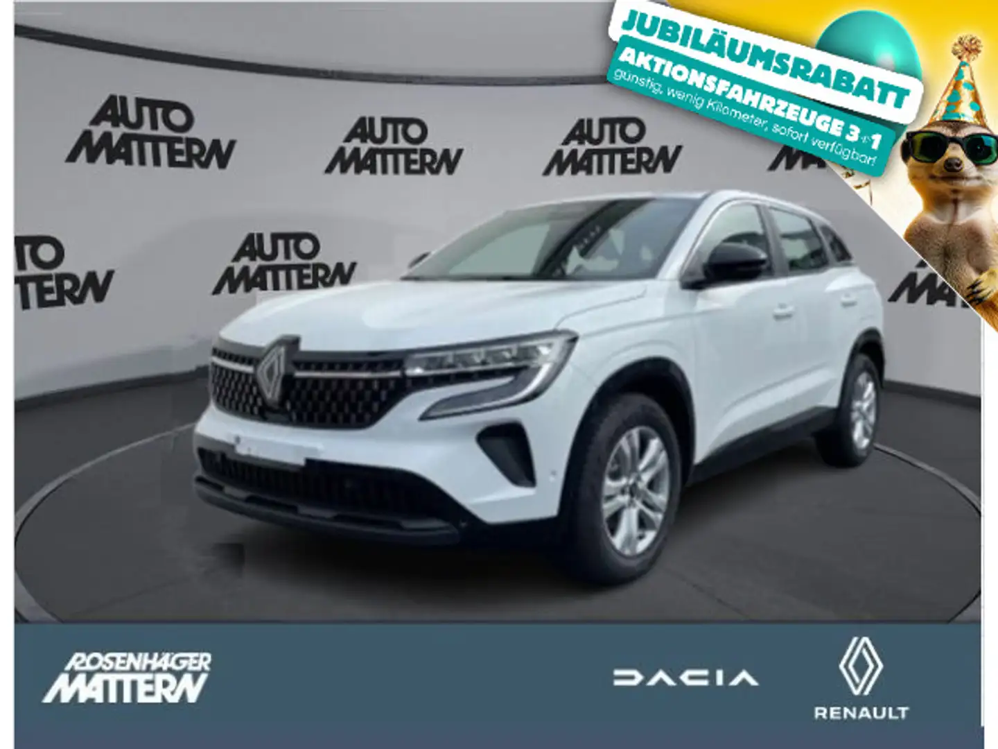 Renault Austral Equilibre Mild Hybrid 140 Blanc - 1