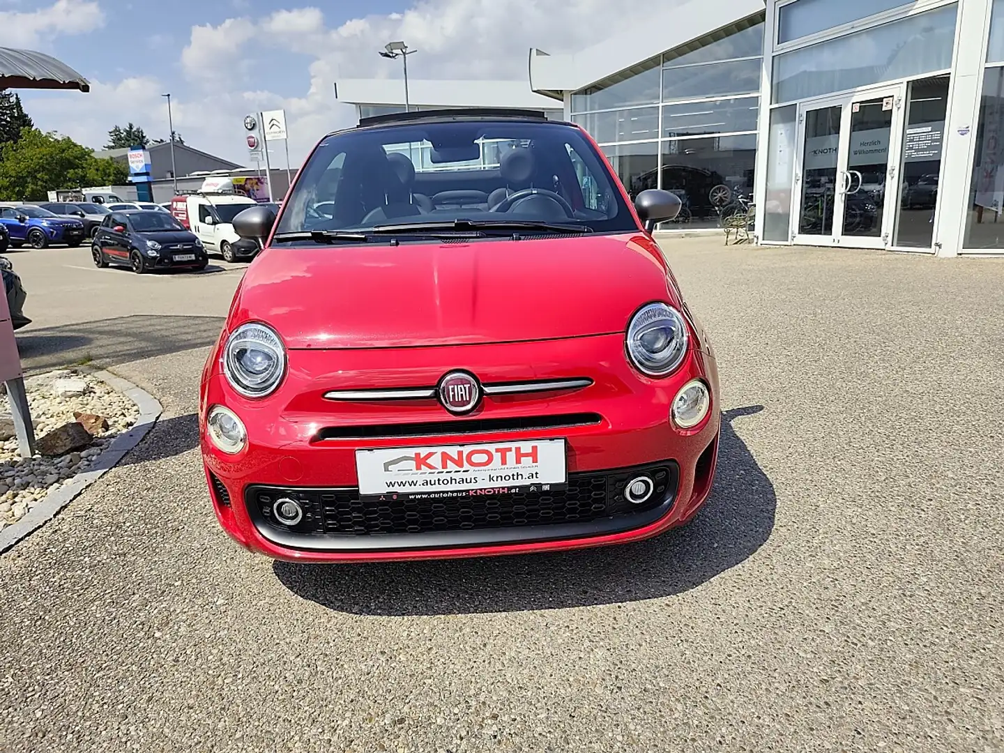 Fiat 500C 1,2 Fire 70 Sport Rot - 2