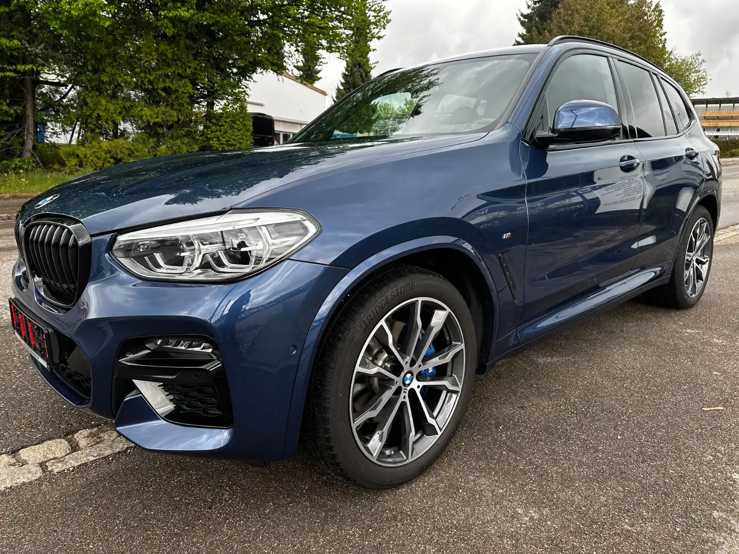 BMW X3 Baureihe X3 M40 i NAVI/AHK/LED/LEDER/1HD Blau - 2