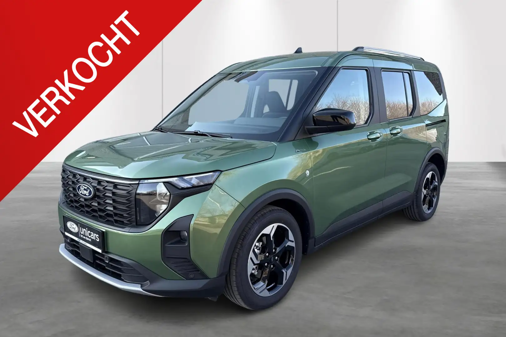 Ford Tourneo Courier 1.0 EcoBoost 92kW Active Grün - 1