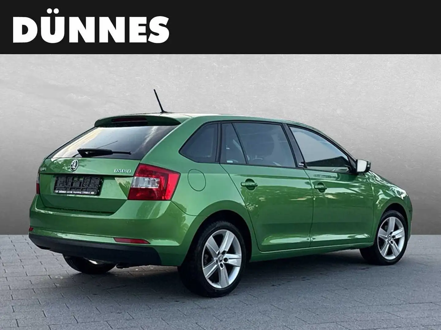 Skoda Sonstige Rapid Spaceback 1.4 TDI Joy Grün - 2