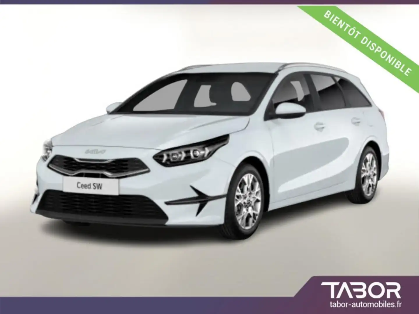 Kia Sportswagon Ceed SW 1.5 TGDI 140 AT GPS SHZ Cam LE Blanc - 1