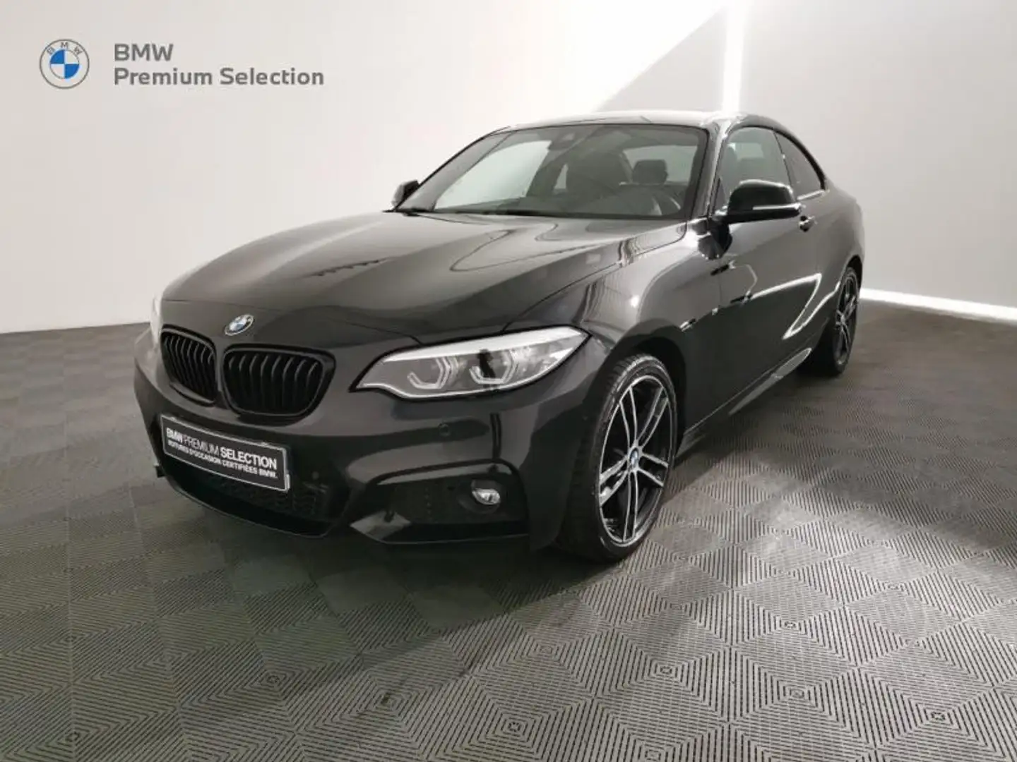 BMW 220 220dA xDrive 190ch M Sport Schwarz - 1