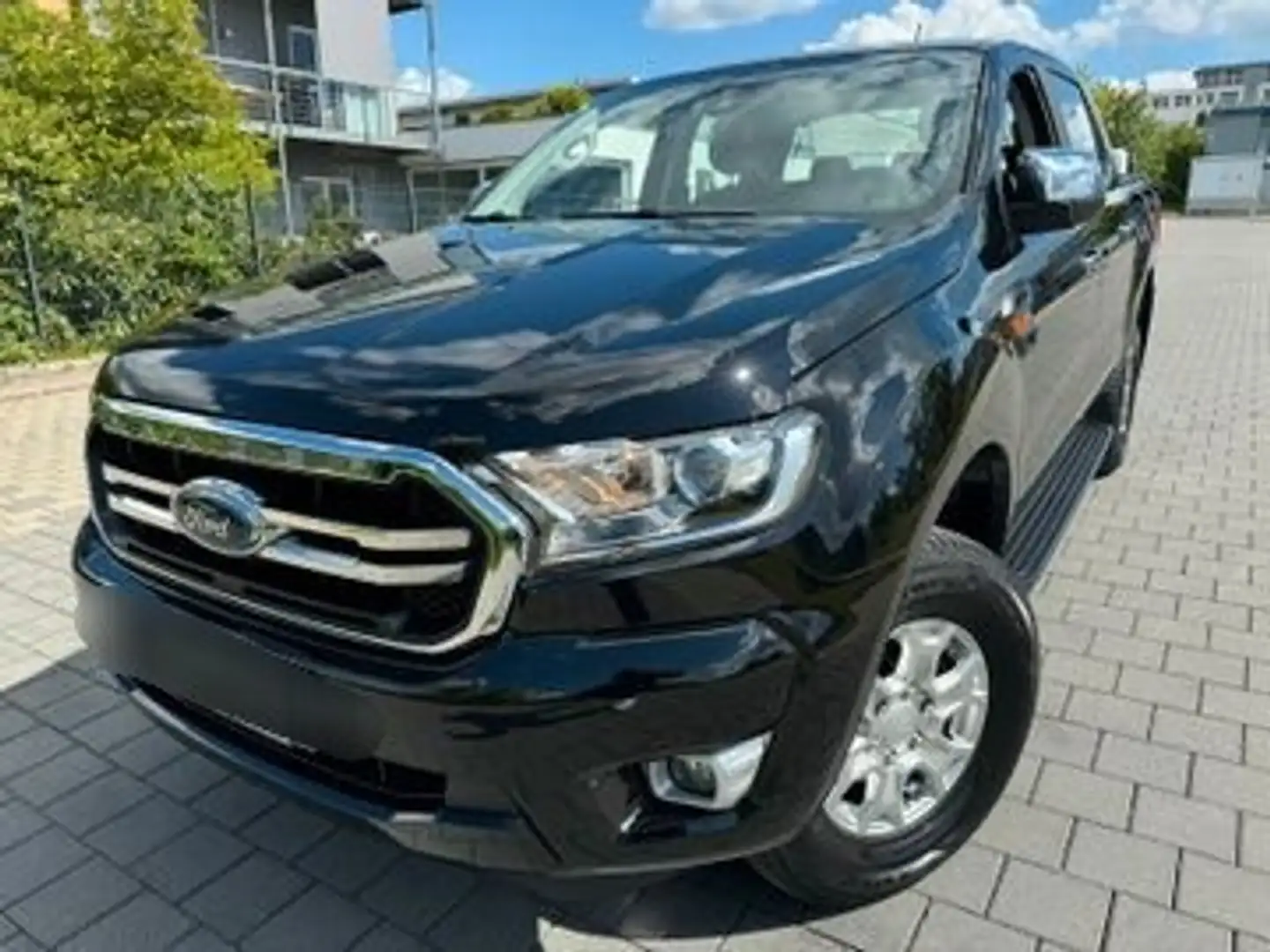 Ford Ranger 2.0 tdci/XLT 170cv/TAGL FORD/NAVI/LED/GANCIO 35Q! Schwarz - 1