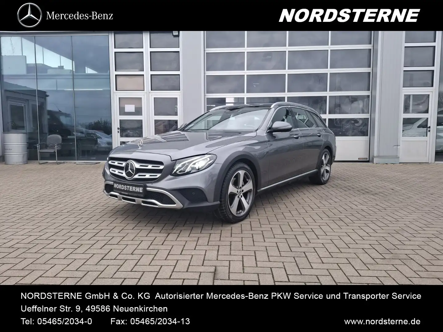 Mercedes-Benz E 220 E 220 T d 4M All-Terrain Panorama AHK Comand  LED Grau - 1