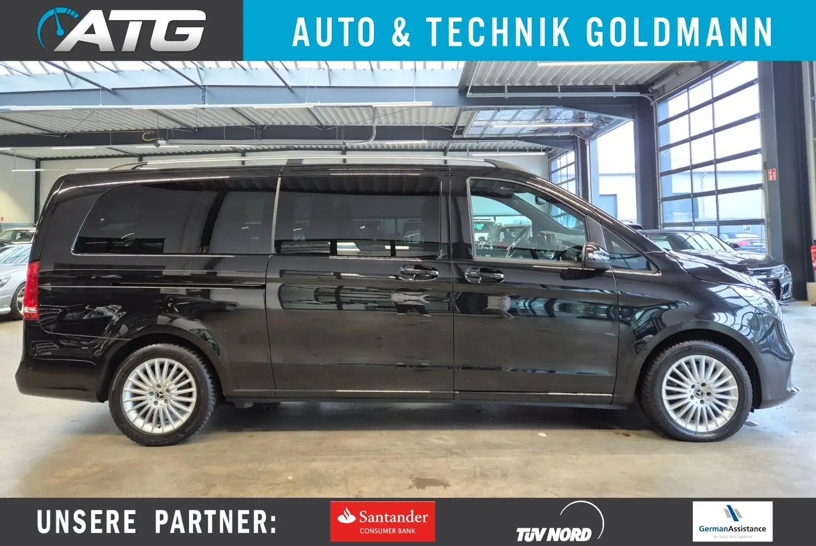 Mercedes-Benz V 300 d EXTRALANG AIRMATIC DISTRONIC STANDHZ 8SI Schwarz - 1