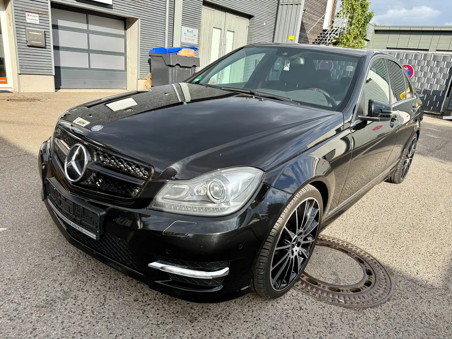 Mercedes-Benz C 220 C 220 CDI AMG-Line Automatik Bi-Xenon Tempomat Schwarz - 1