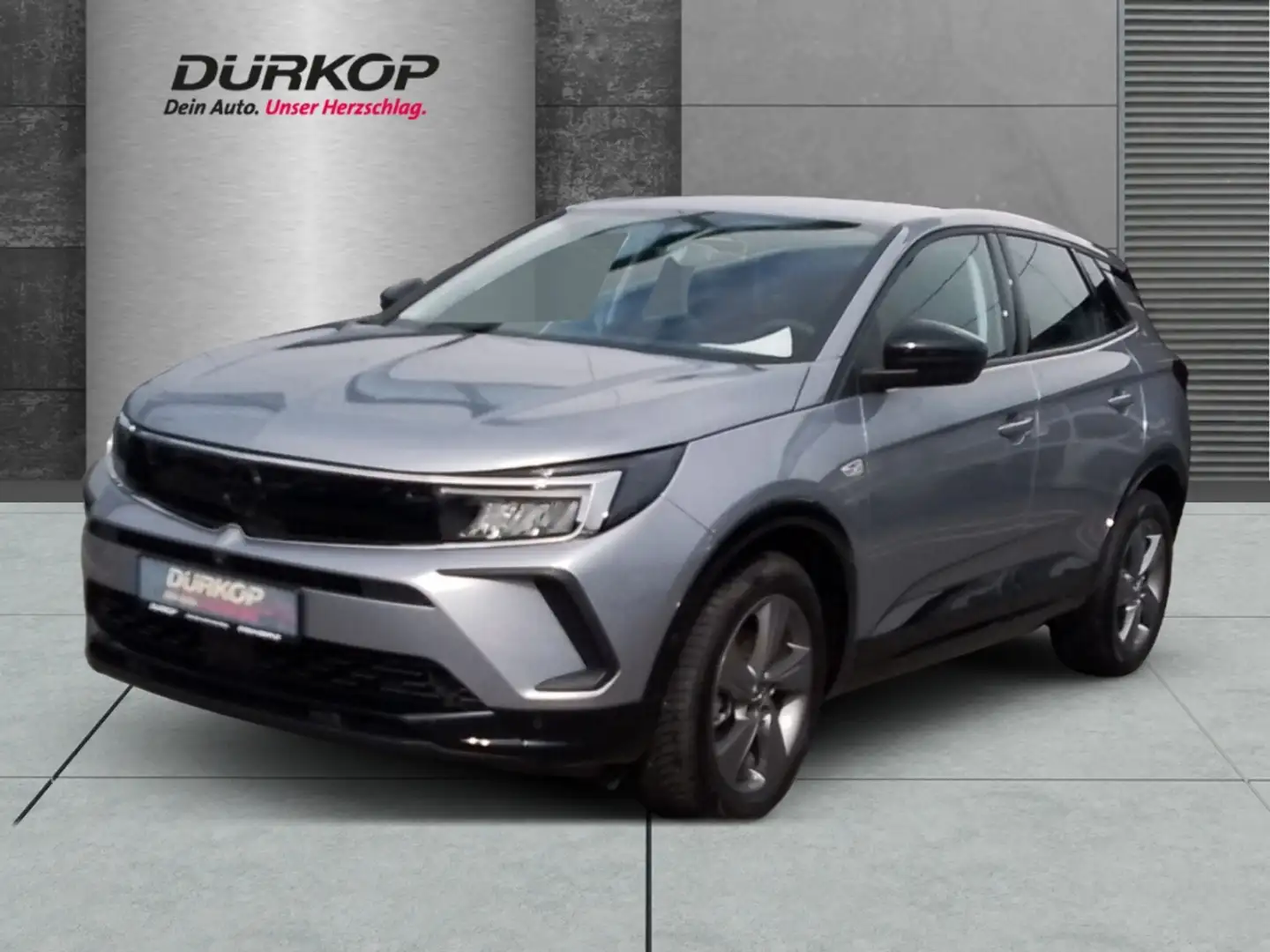 Opel Grandland EU6e 1.2 Turbo GS Line Navi 360 Kamera LED Apple C Grau - 1