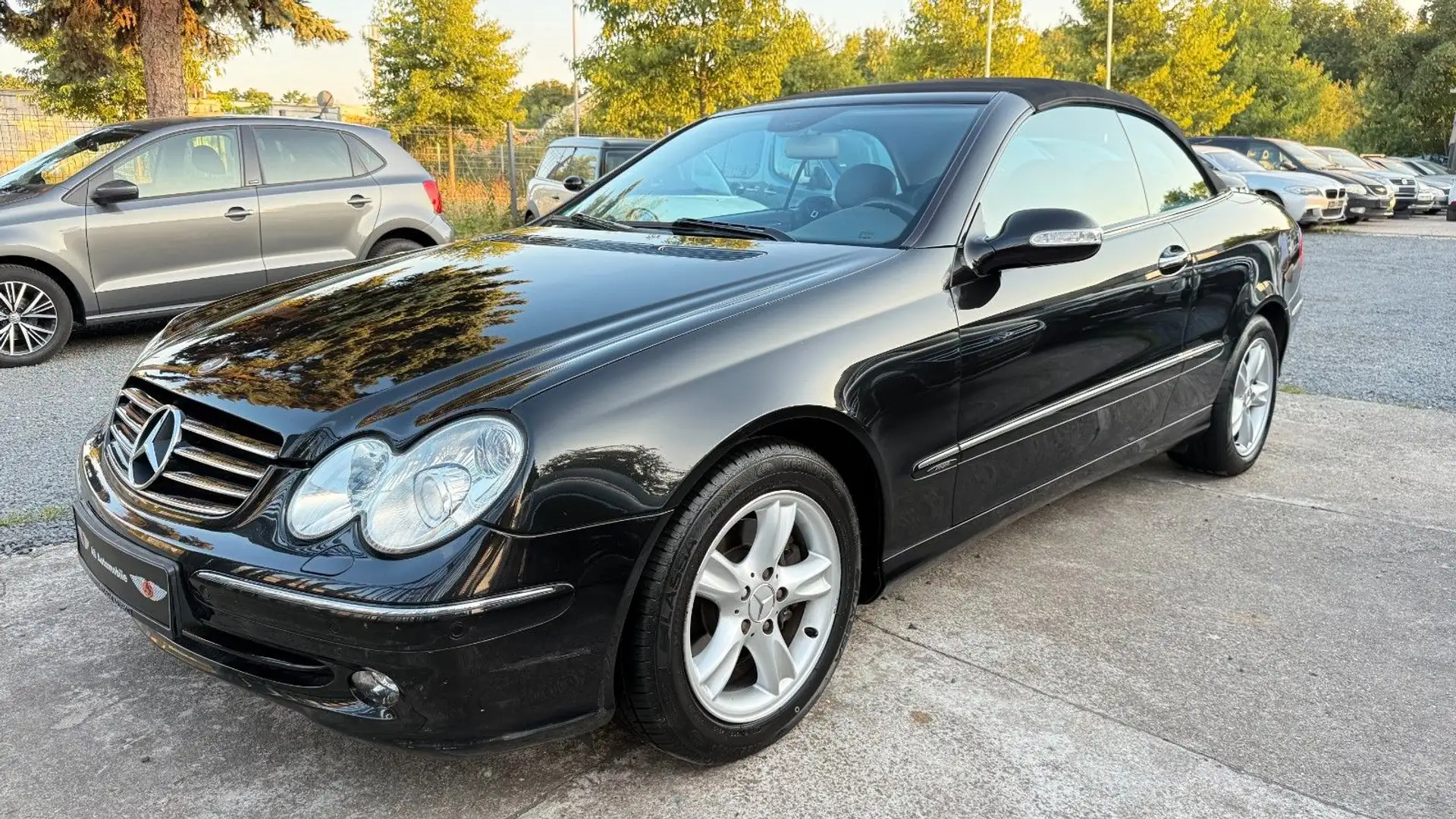 Mercedes-Benz CLK 200 Kompressor Cabrio Avantgarde, Scheckheft Noir - 1