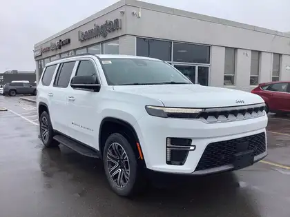 White 2026 Jeep Grand Wagoneer 4WD SUV / Crossover Four-Wheel Drive 8-Speed Automatic