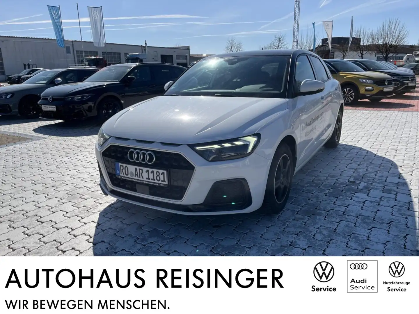 Audi A1 Sportback 1,0 TFSI S-Line Advanced (LED,Sounds.) Weiß - 1