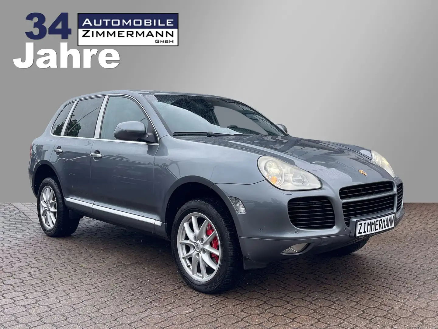 Porsche Cayenne Turbo, Vollausstattung, BOSE, Schiebedach, AHK Grau - 2