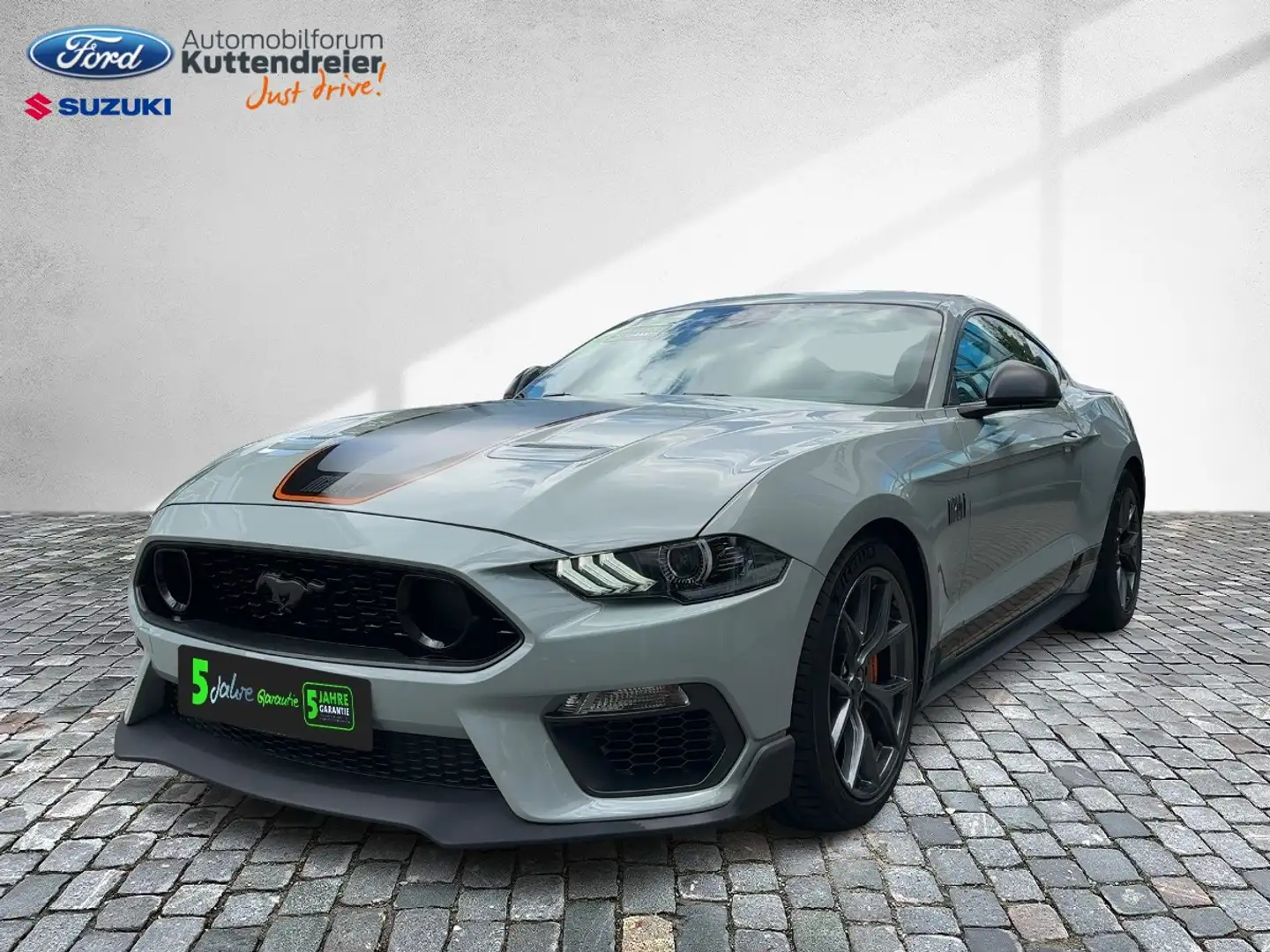 Ford Mustang 5.0 Ti-VCT V8 Mach 1 LED+Navi+SHZ+Kam. Gris - 1