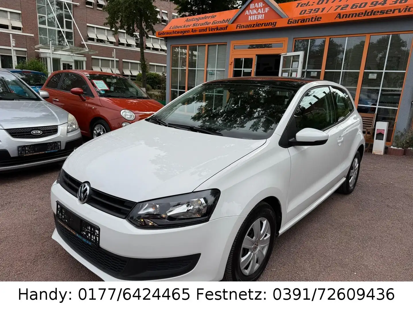 Volkswagen Polo 1.2 KLIMA/el.FH/PDC/el.SD/TEMPOMAT Weiß - 1