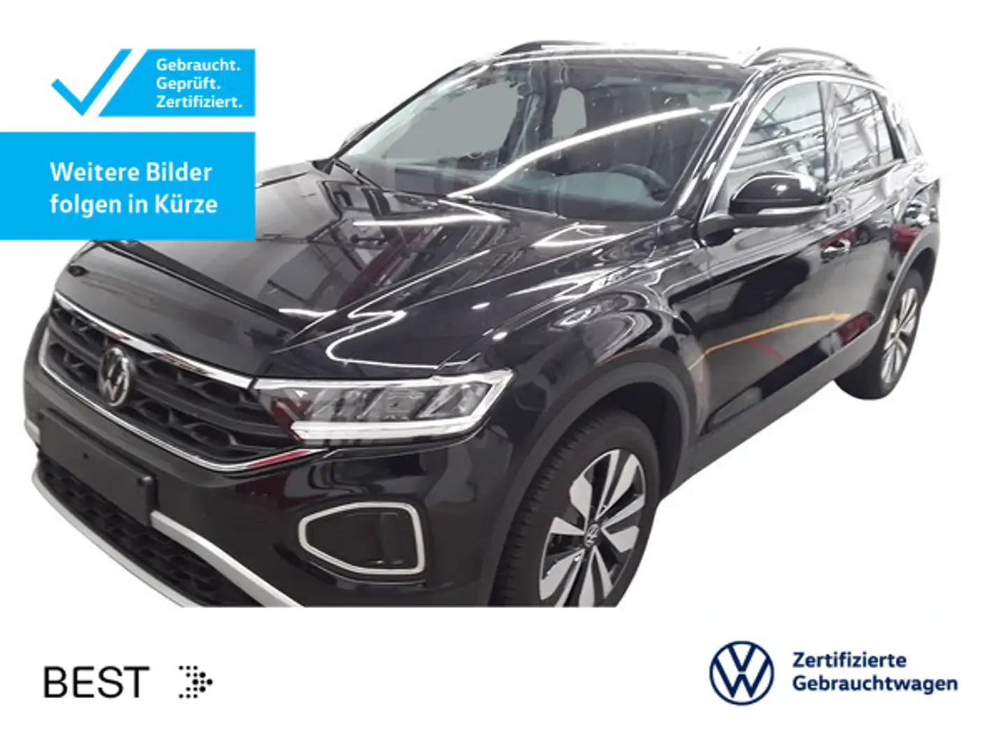 Volkswagen T-Roc T-ROC 1.5 TSI DSG MOVE*LED*AHK*KAMERA*PDC*SHZ*NA Schwarz - 1