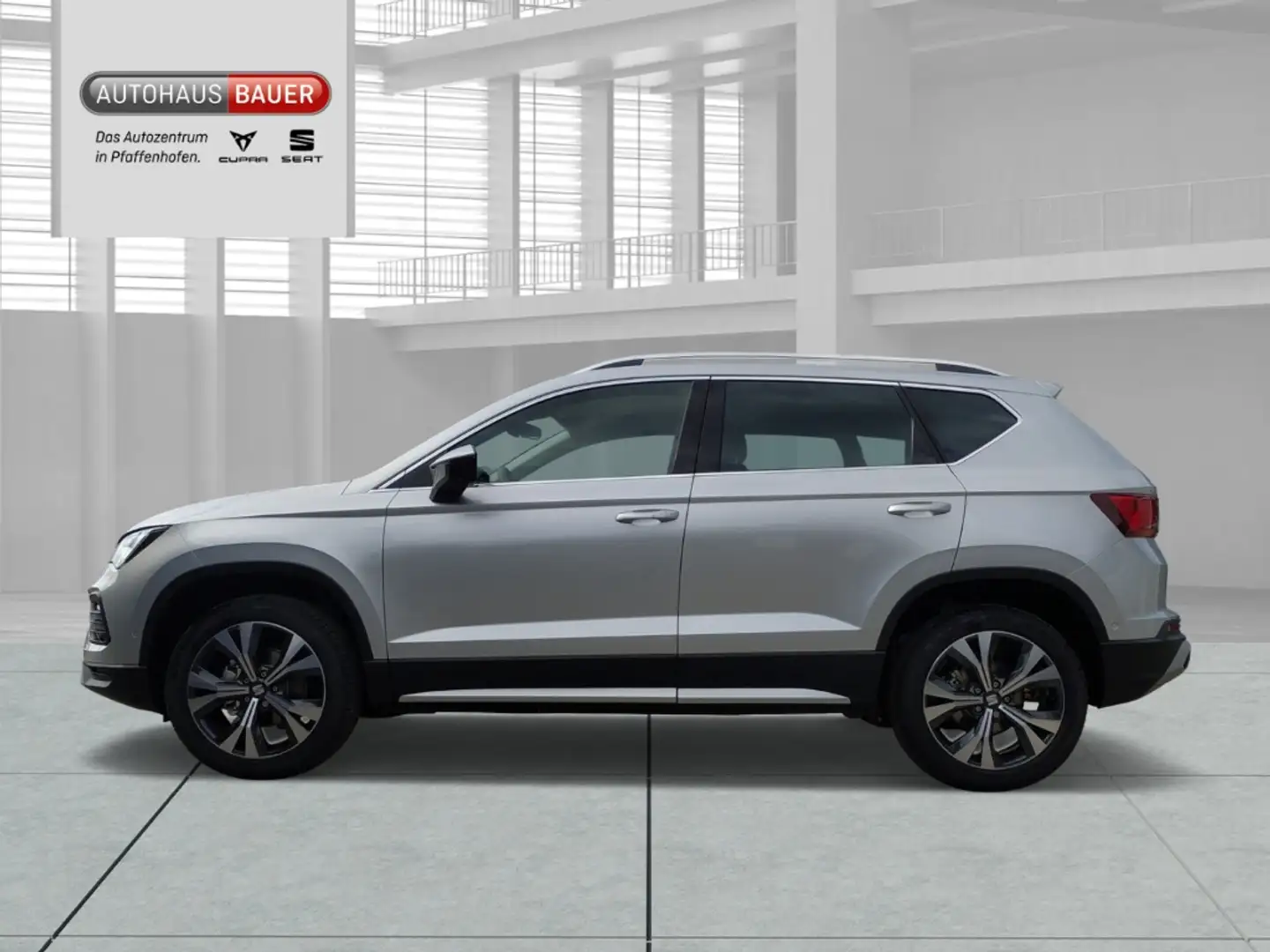 SEAT Ateca Xperience 1.5 TSI DSG AHK Schwenk. FULLINK NAVI PD Silber - 2