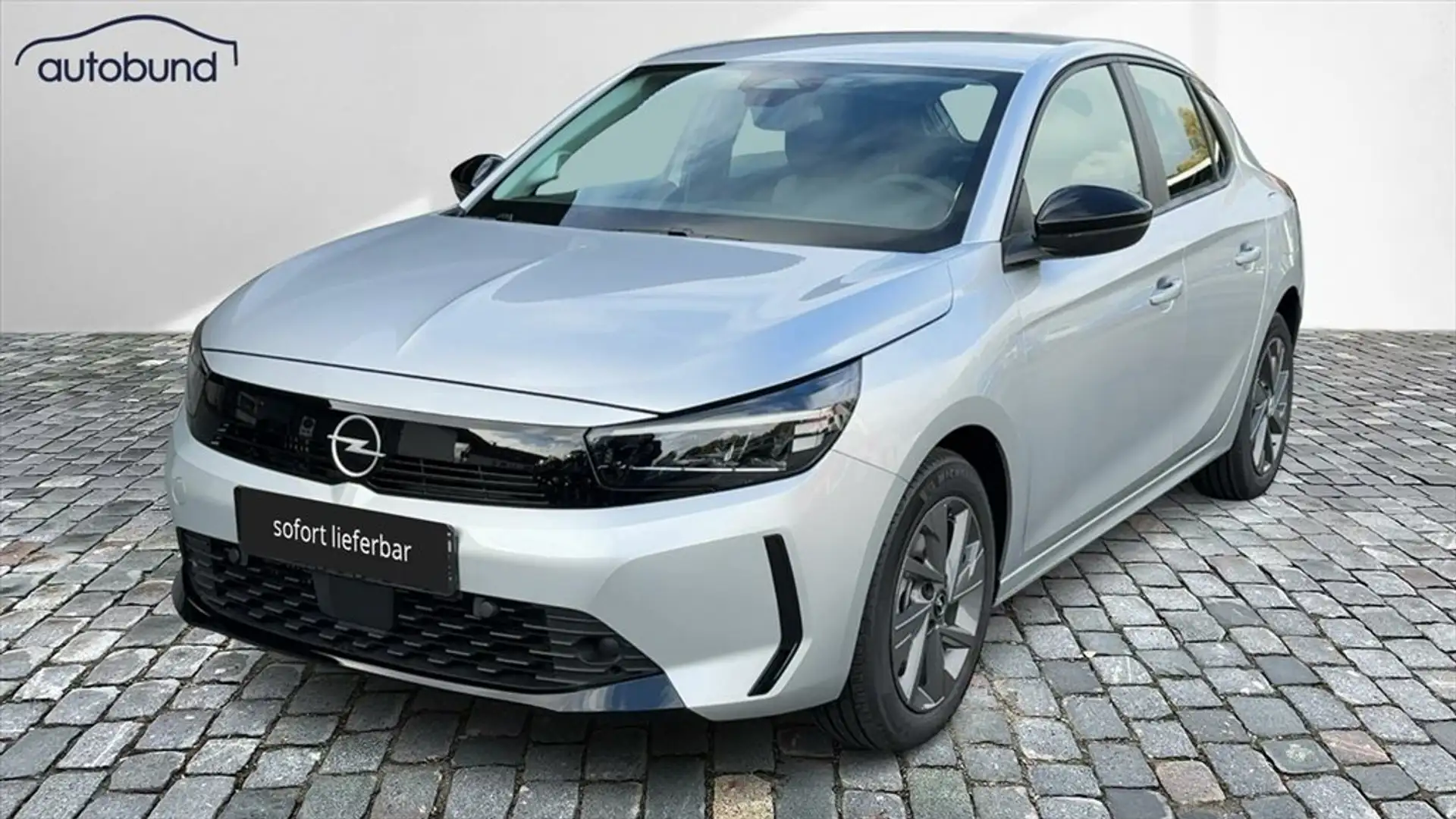 Opel Corsa F 1,2 T Edition Alu DAB LED Klima Winterpaket Silber - 1