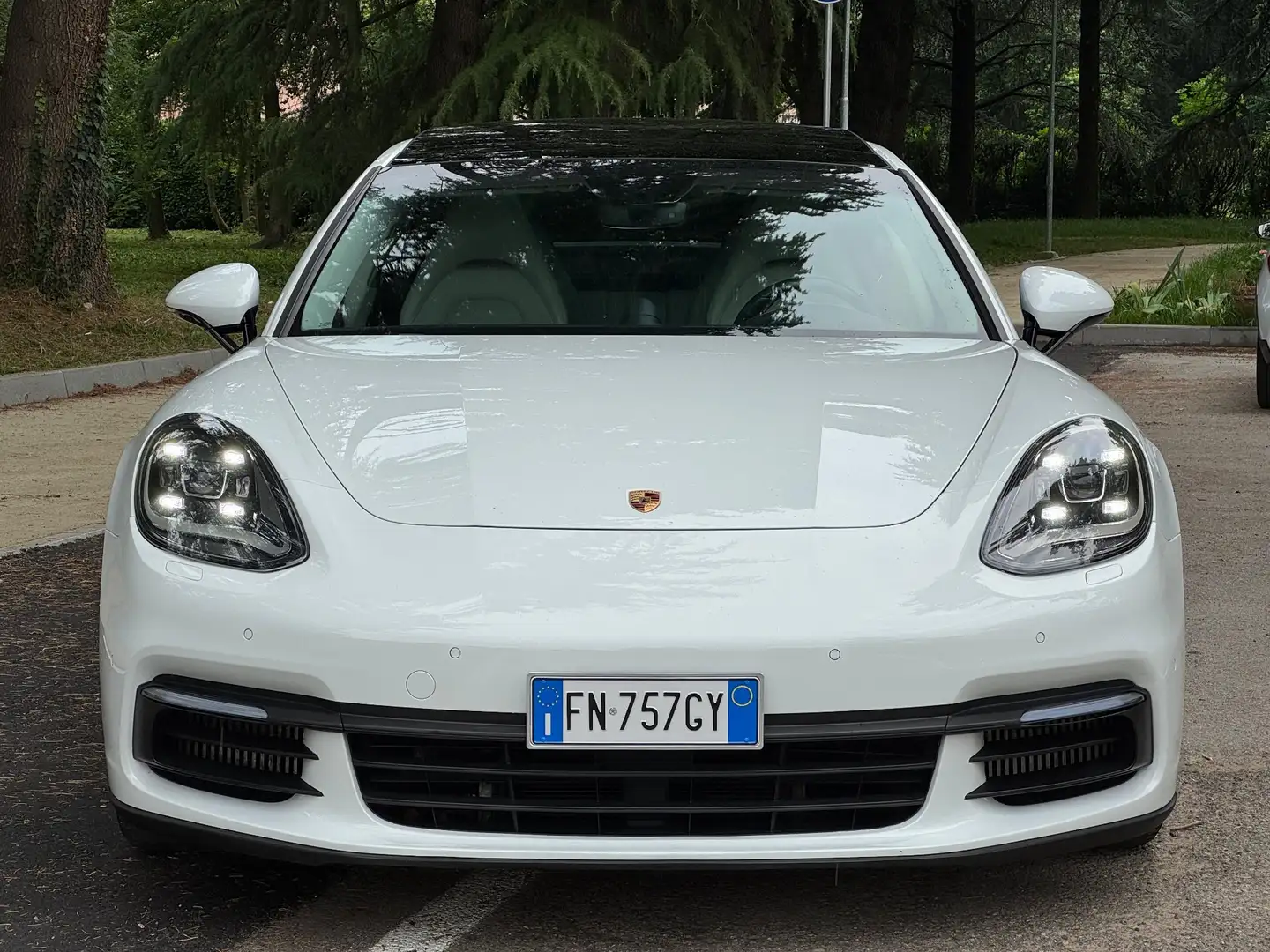Porsche Panamera 2.9 4 E-Haybrid Service Porsche Full Optional Bianco - 2