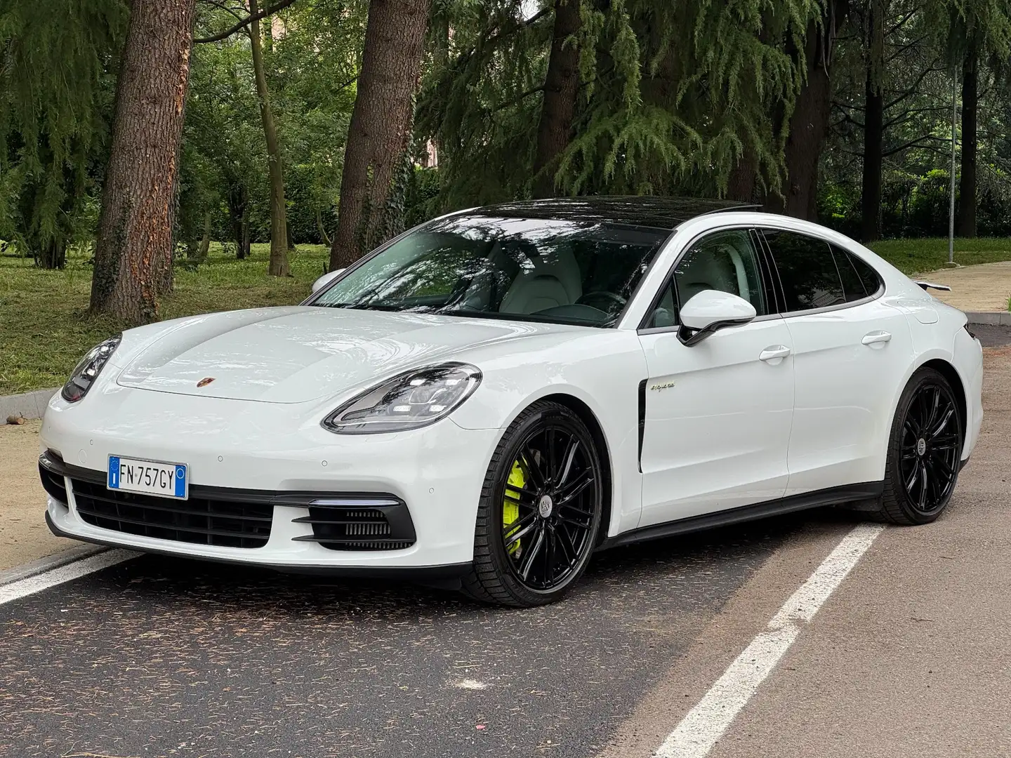 Porsche Panamera 2.9 4 E-Haybrid Service Porsche Full Optional Bianco - 1