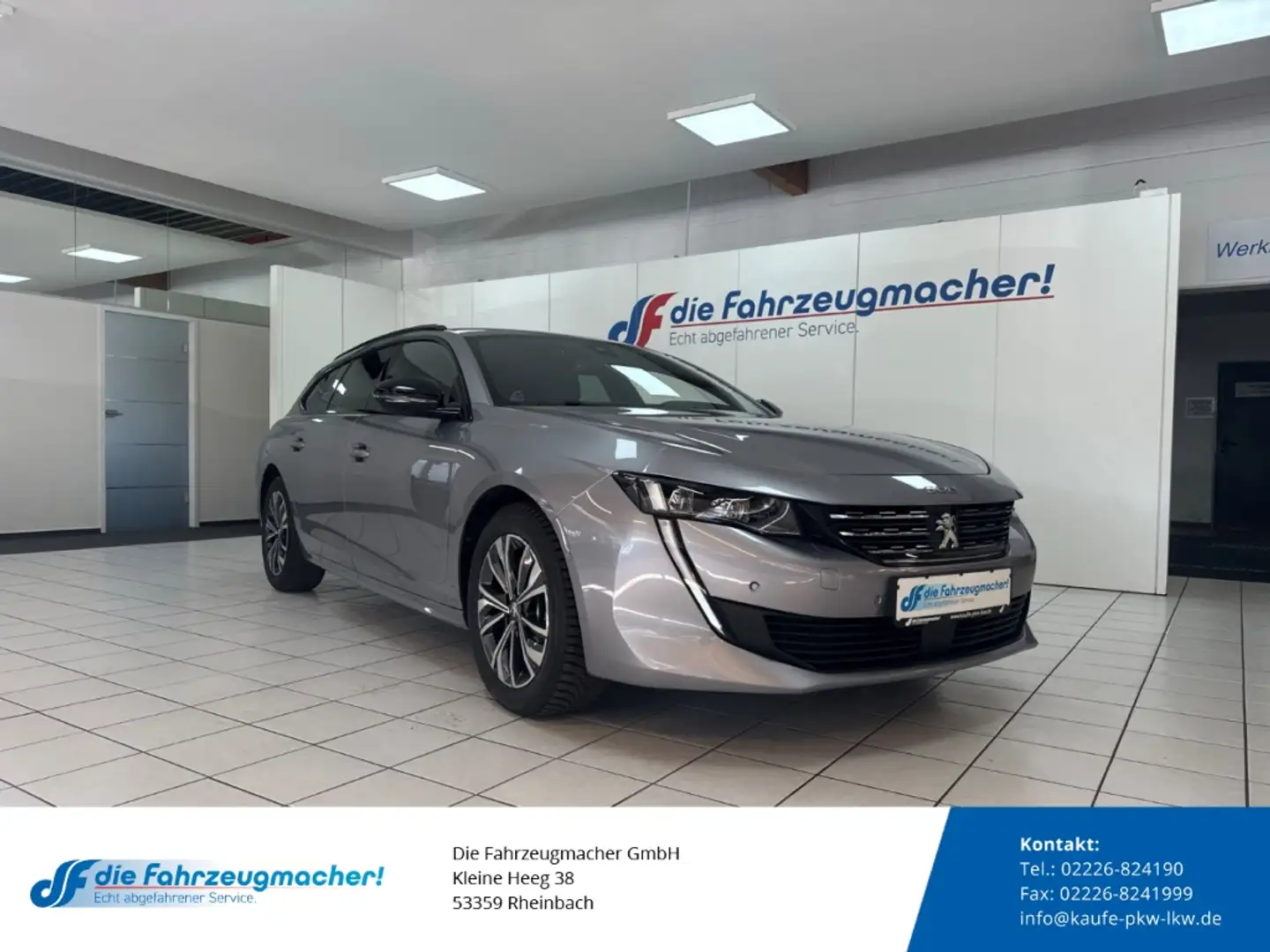Peugeot 508 SW Allure Pack 1.5 Navi ACC Apple CarPlay Android Grau - 1