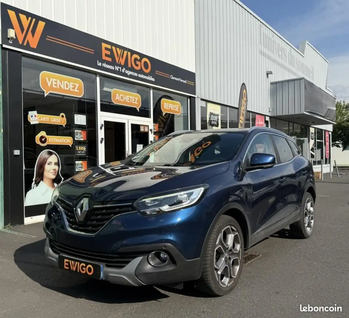 Renault Kadjar 1.2 TCE 130 ENERGY INTENS CAMERA DE RECUL Bleu - 1
