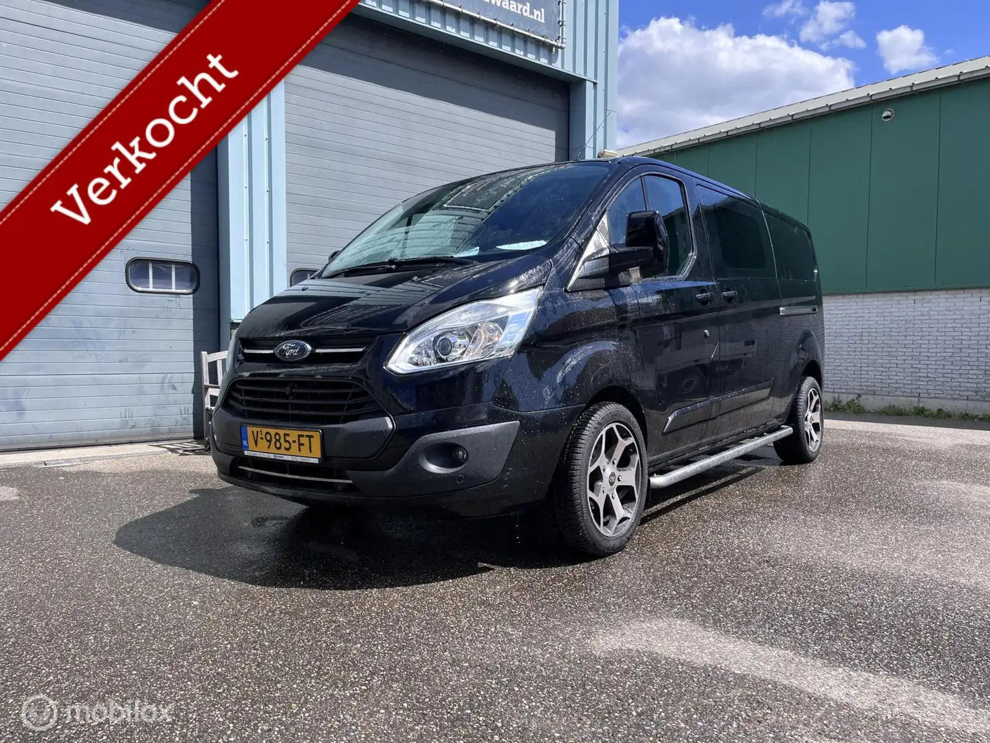 Ford Transit Custom automaat EURO 6 340 2.0 TDCI Limited DC Noir - 2