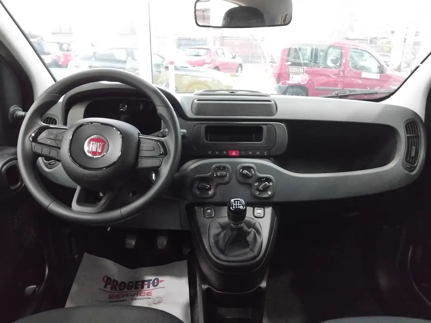 Fiat Panda Panda 1.0 Firefly Hybrid Jaune - 2