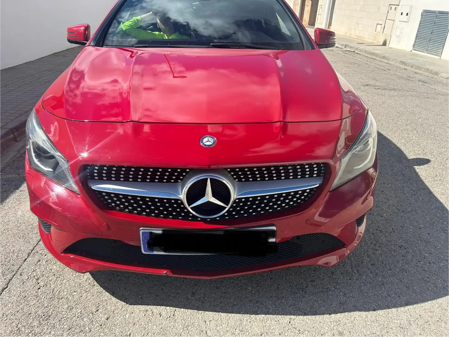 Mercedes-Benz CLA 220 CLA 220CDI 7G-DCT Rojo - 2