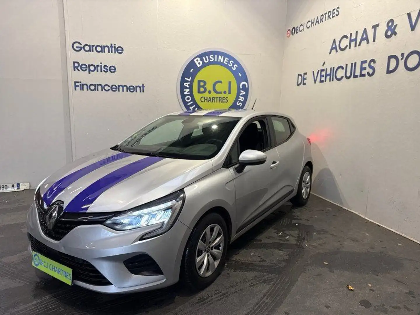 Renault Clio V STE 1.5 BLUE DCI 85CH AIR NAV Gris - 2