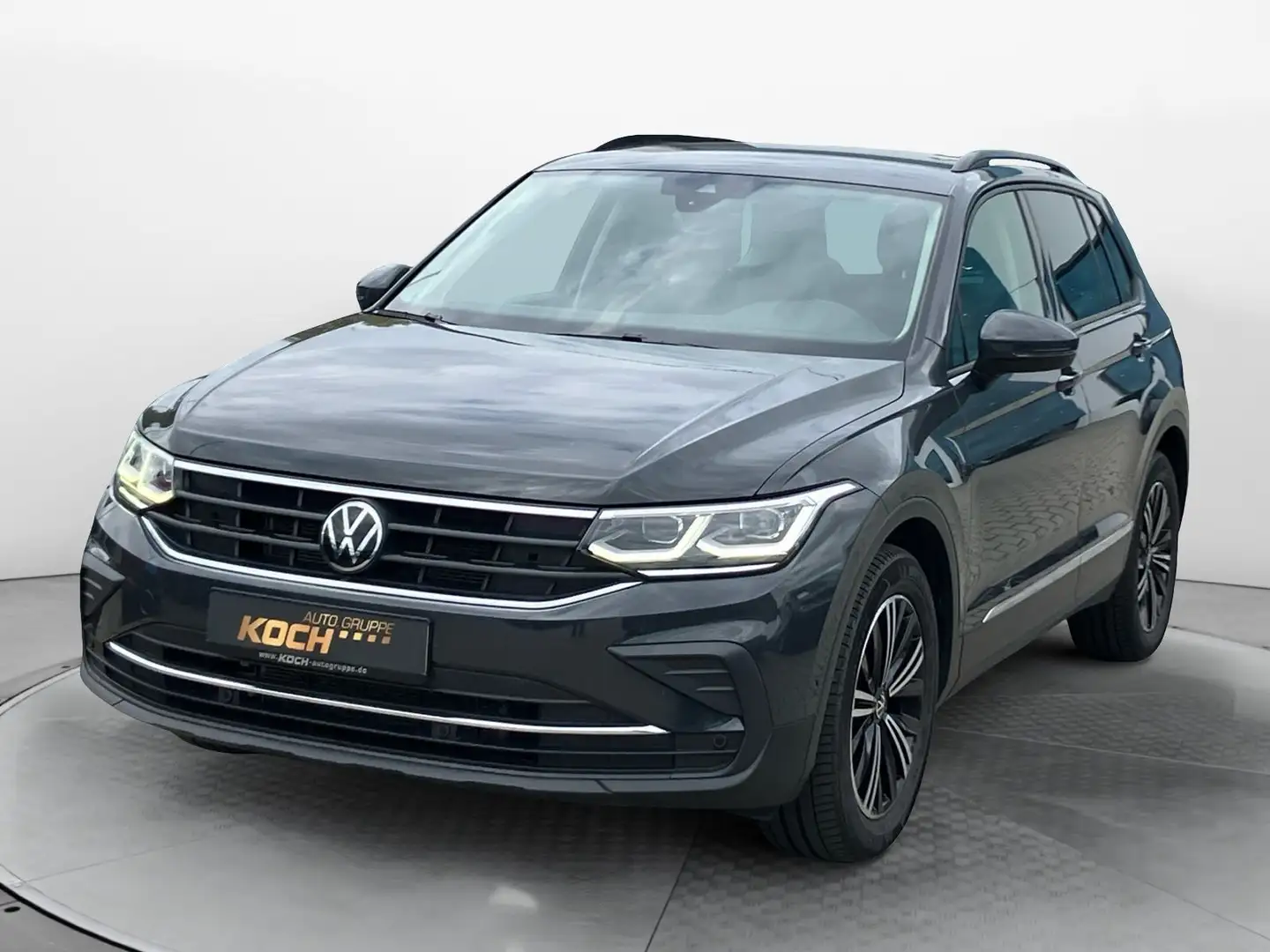 Volkswagen Tiguan 2.0TDI Life DSG 4M Navi LED AHK Gris - 2