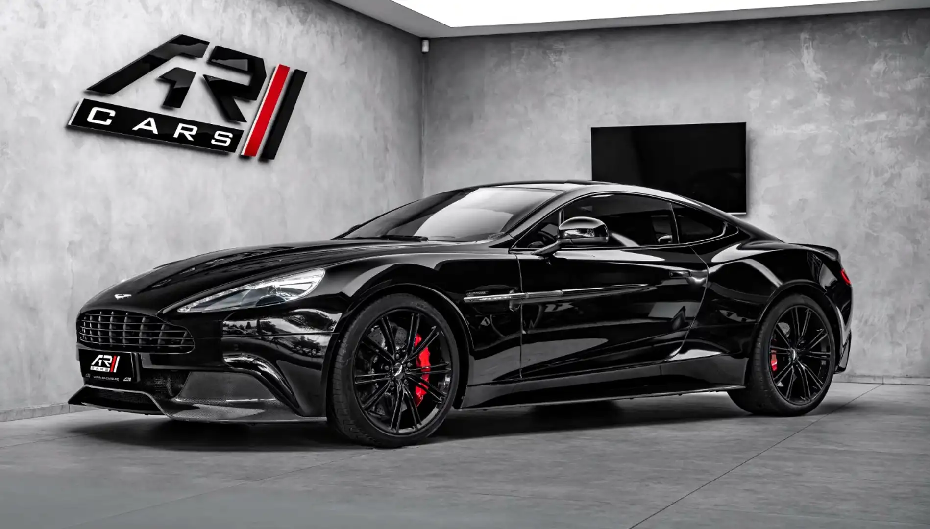 Aston Martin Vanquish 5.9 V12 Touchtronic II 573 ch - Carbone Чорний - 1