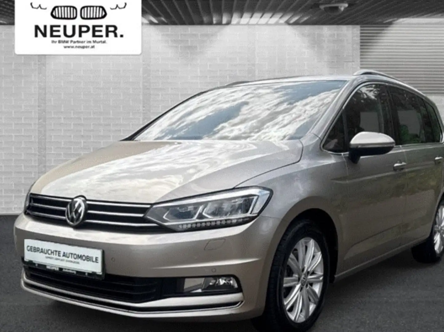 Volkswagen Touran Highline 2,0 BMT TDI DSG Gold - 1