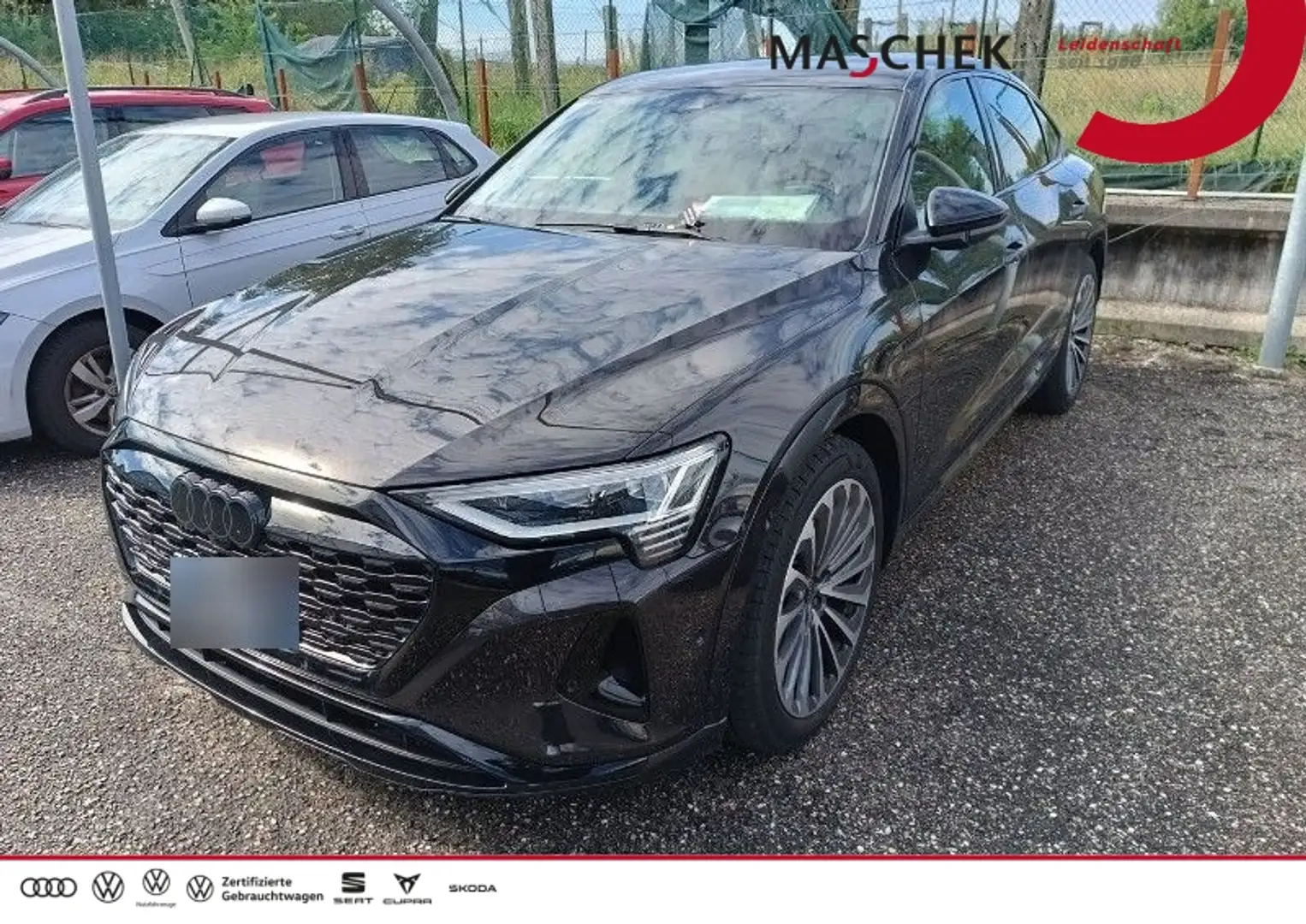 Audi Q8 e-tron Sportback 55 Matrix ACC Black Kamera Navi Luftfwk Braun - 1