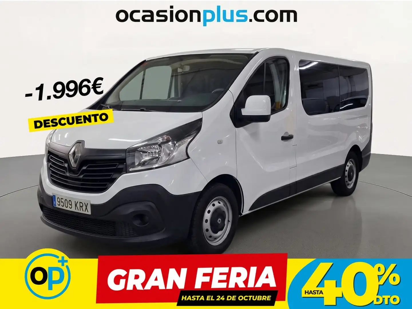 Renault Trafic Combi 9 1.6dCi Energy Largo 88kW Blanco - 1