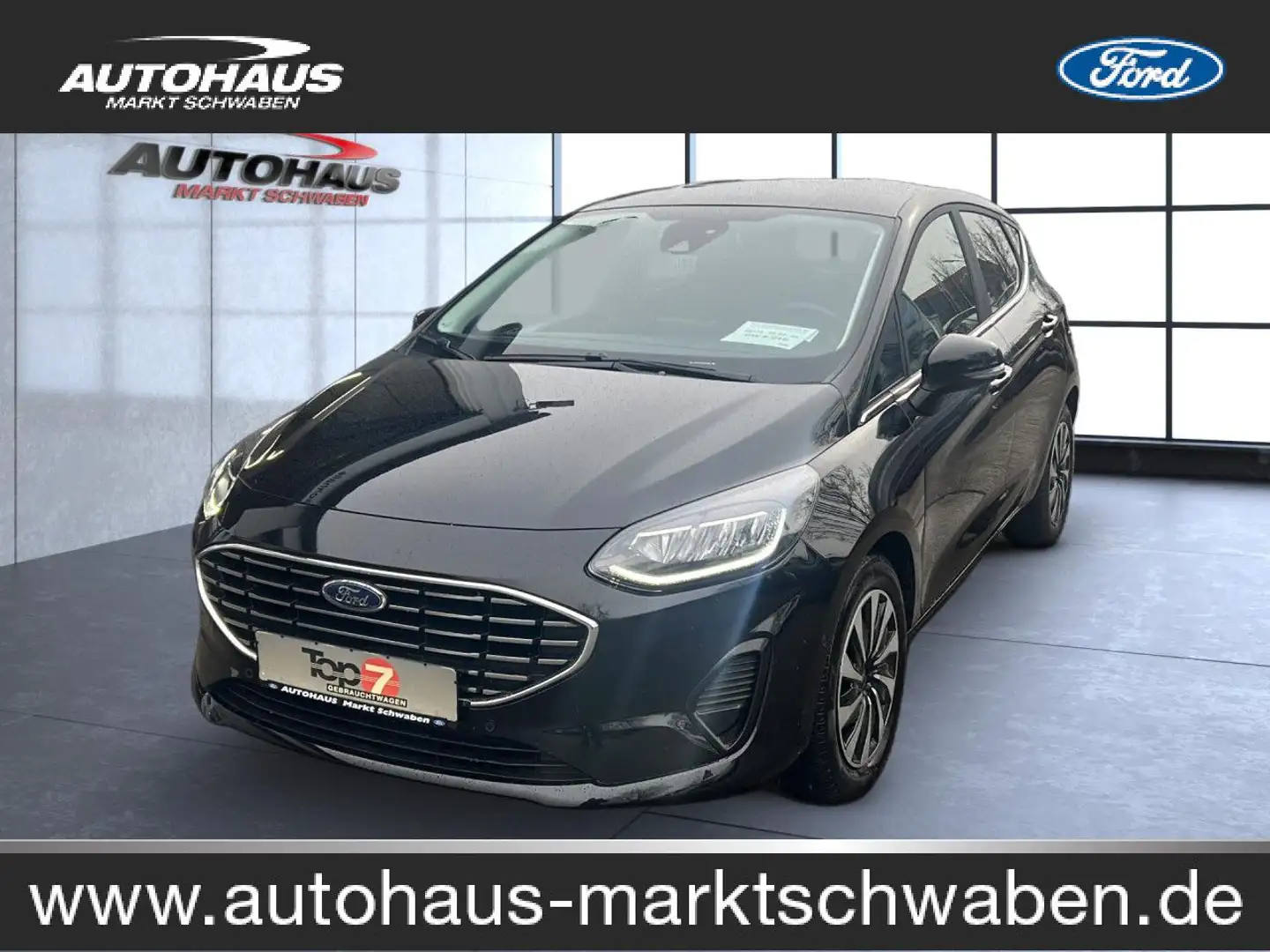 Ford Fiesta Titanium X Bluetooth LED Klima Einparkhilfe Schwarz - 1