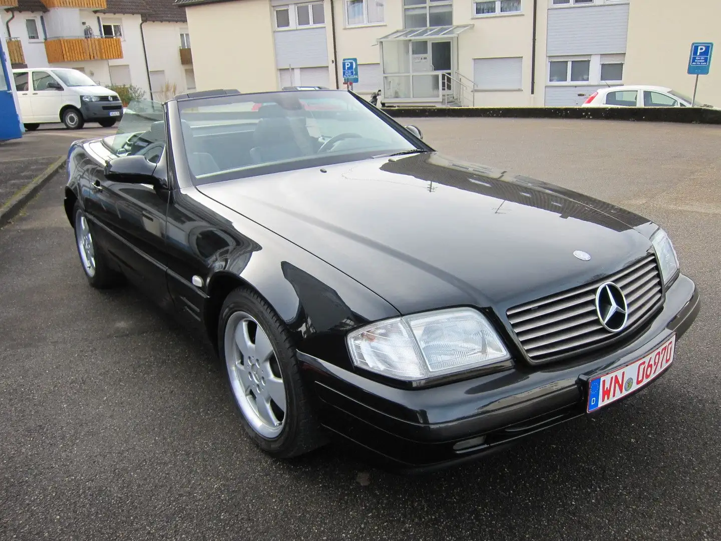 Mercedes-Benz SL 320 - EINER DER LETZTEN ! ! WINTERPREIS ! ! Schwarz - 1