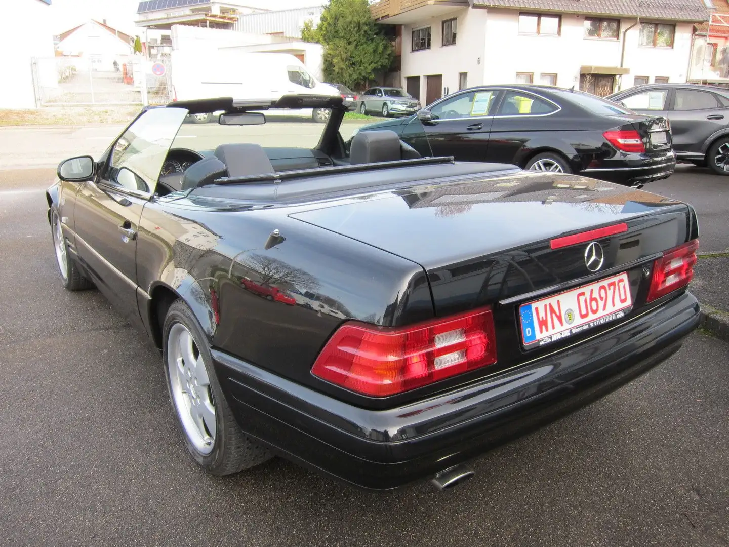 Mercedes-Benz SL 320 - EINER DER LETZTEN ! ! WINTERPREIS ! ! Schwarz - 2