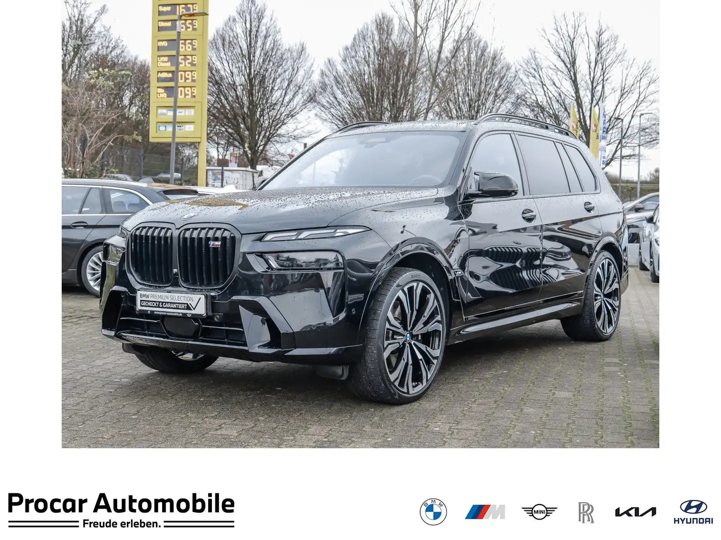 BMW X7 M 60i M Sport Pro AHK Pano Sky Lounge Standheiz. DA Schwarz - 1
