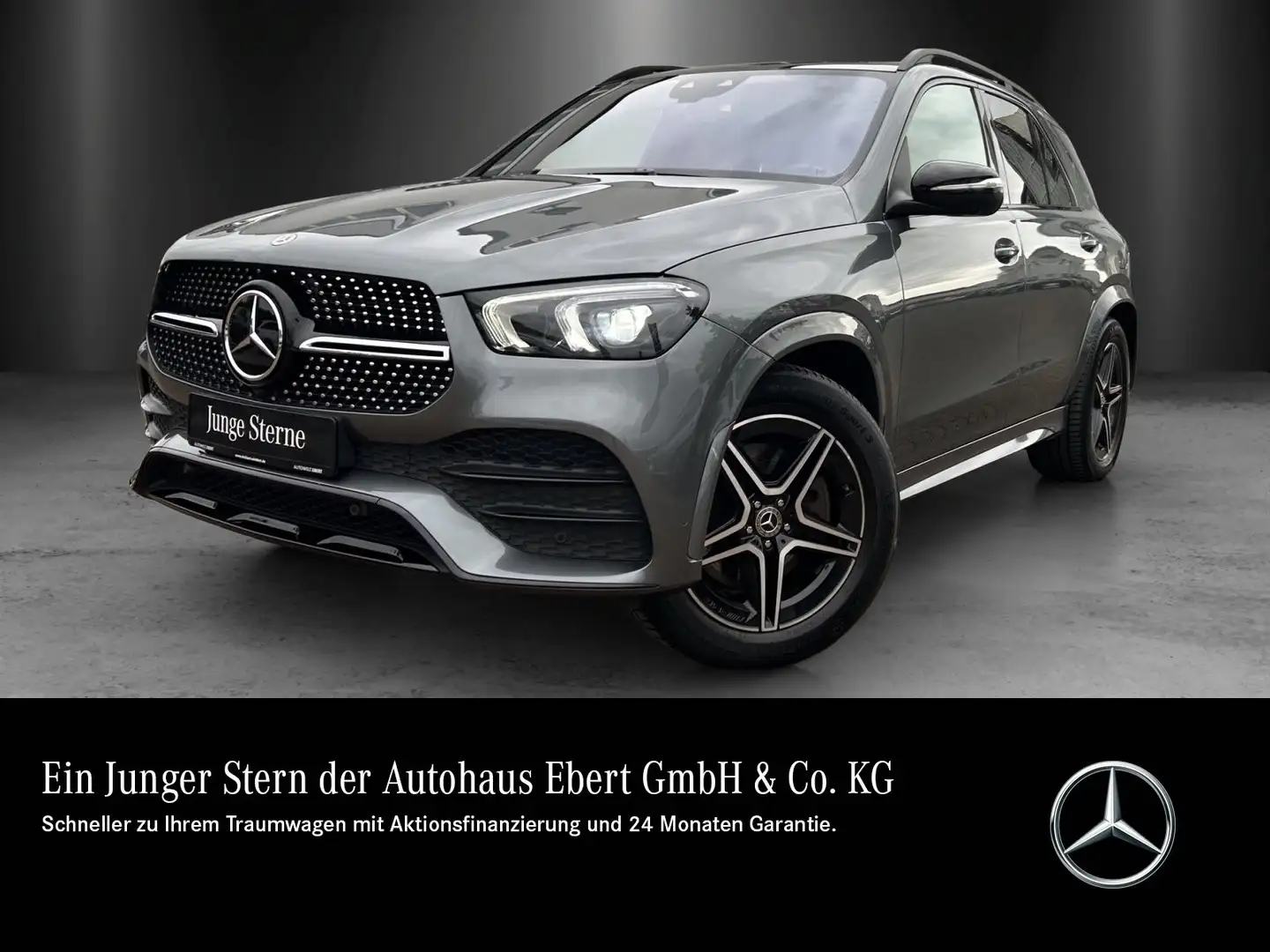 Mercedes-Benz GLE 350 GLE350de AMG Pano AIRMATIC Memo AHK Sitzklim HUD Grau - 1