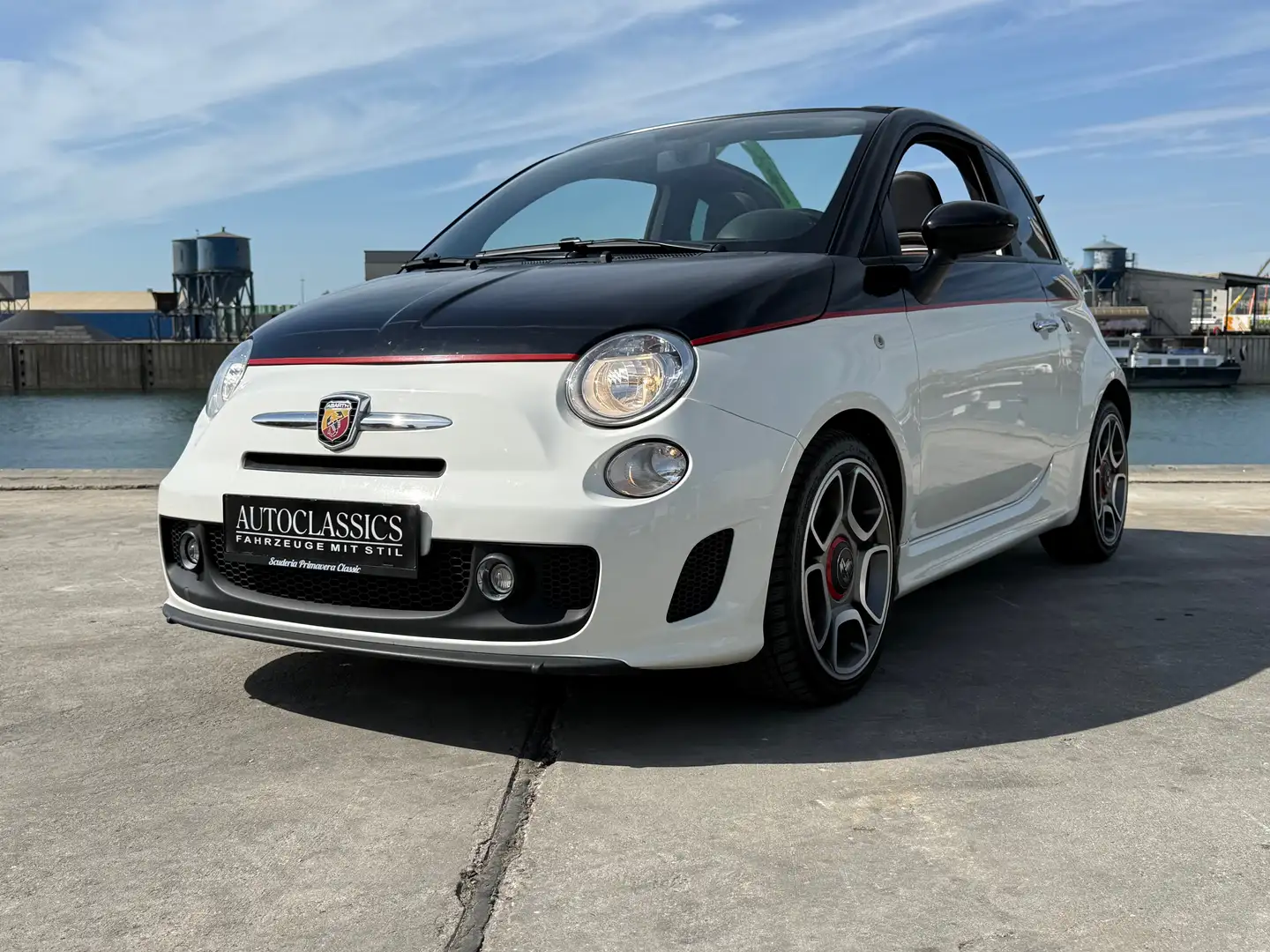 Abarth 500C Abarth 500C*1.Lack*Service inkl. ZR neu*Bi-Color* Weiß - 1