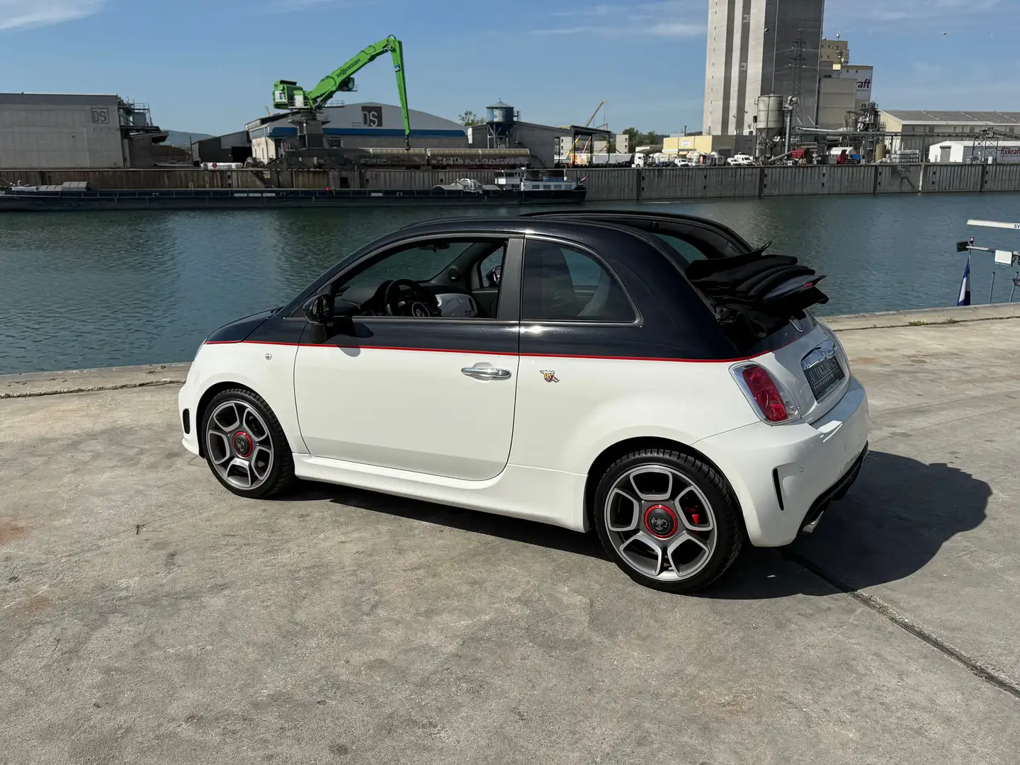 Abarth 500C Abarth 500C*1.Lack*Service inkl. ZR neu*Bi-Color* Weiß - 2