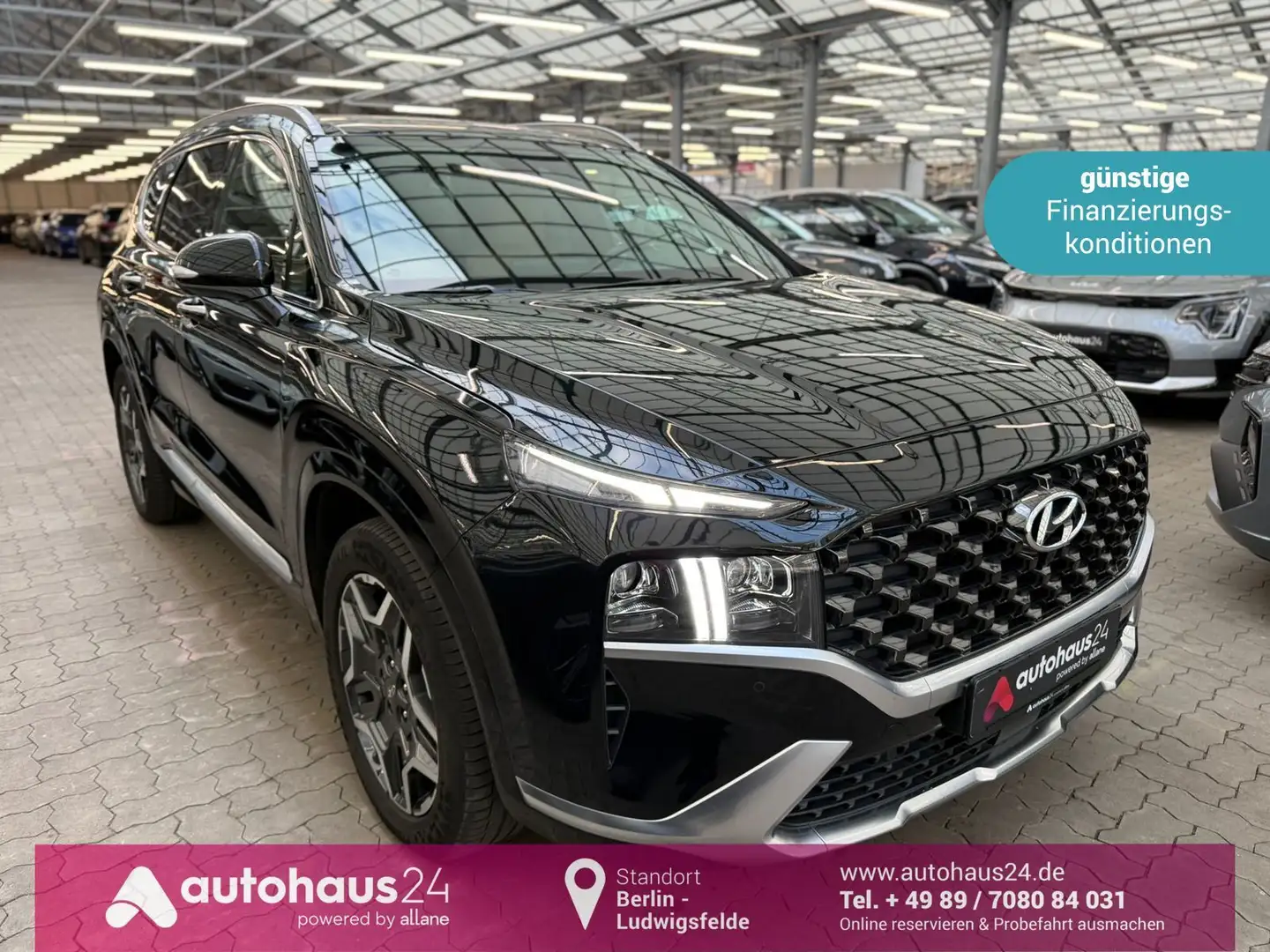 Hyundai SANTA FE 1.6 T-GDI  Signa.Plug-In Hybrid 4WD Schwarz - 1