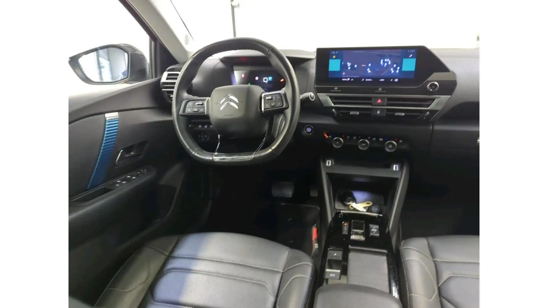 Citroen E-C4 Electric Shine 50 kWh | Schuifdak | Leder | LED | Navi | Orange - 2