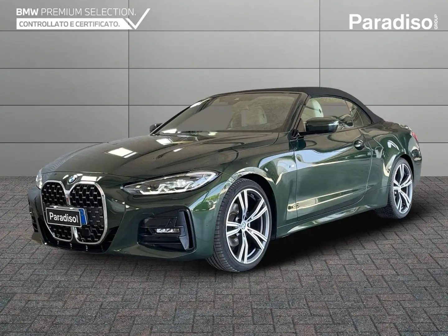 BMW 420 Serie 4 G23 2020 Cabrio 420i Cabrio Msport auto Verde - 1