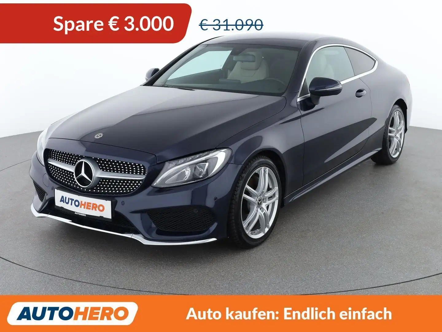 Mercedes-Benz C 220 C 220 d AMG Line Blau - 1