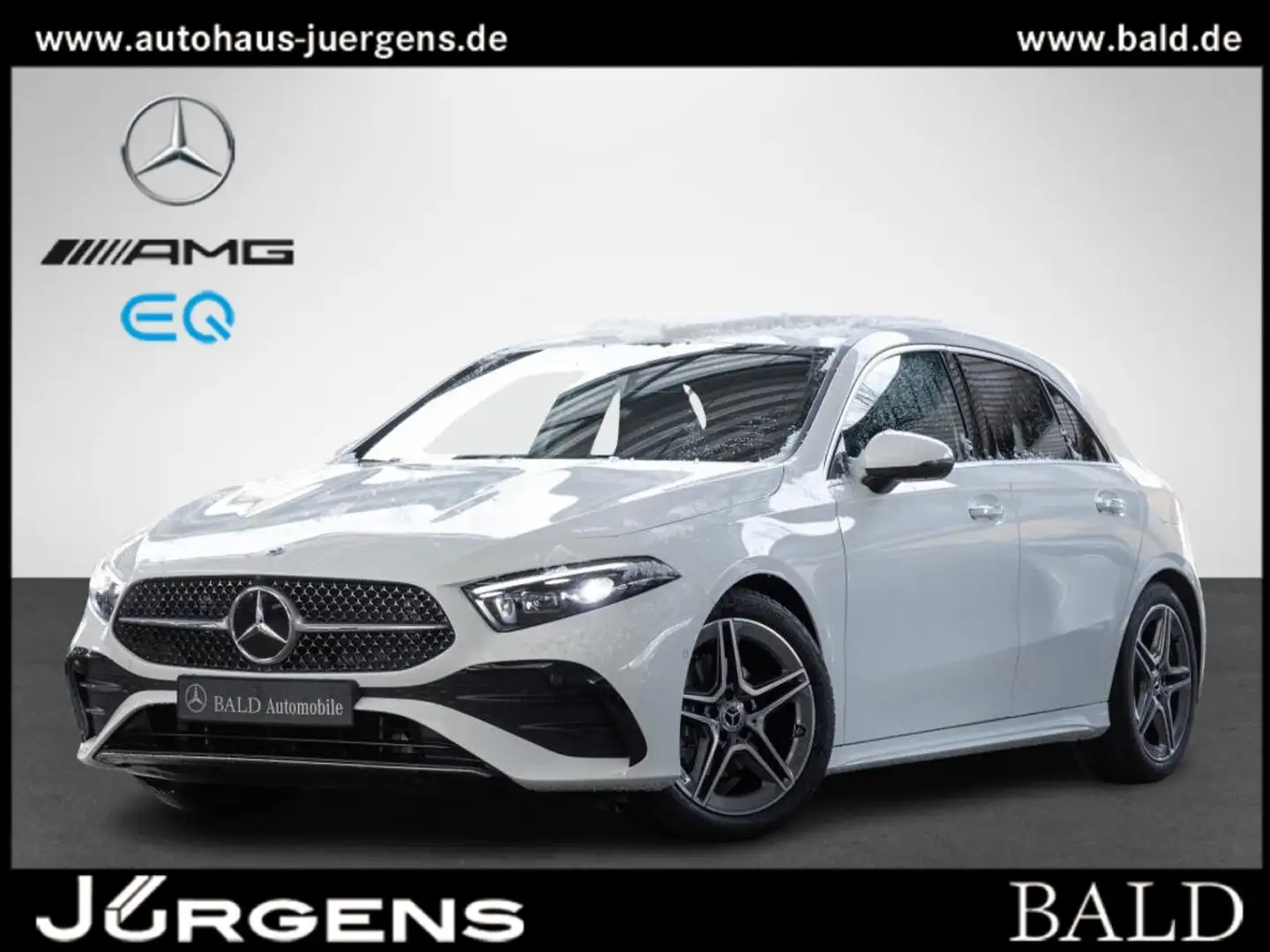 Mercedes-Benz A 180 AMG-Advanced/ILS/AHK/Totw/Cam/Distr/18" Weiß - 1