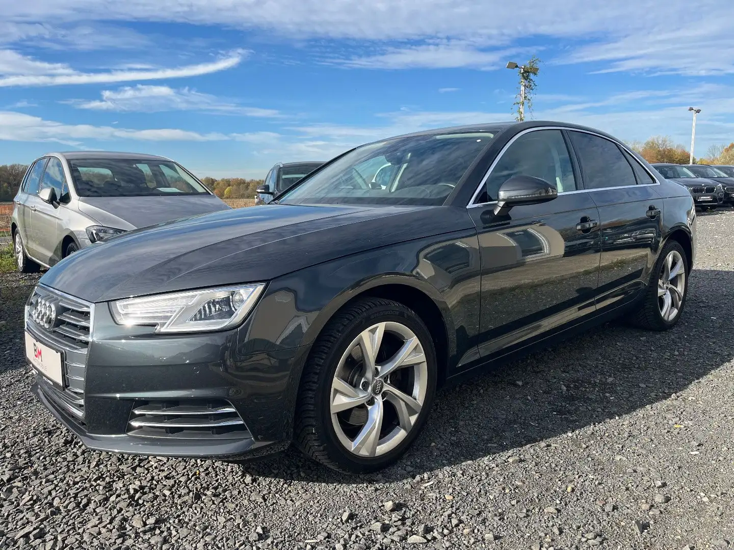 Audi A4 Lim. sport*NAVI*KLIMAAUTO.*PDC*MFL*ALU* Gris - 1